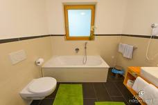 Appartamenti Fuchsmaurer - Bagno del bilocale